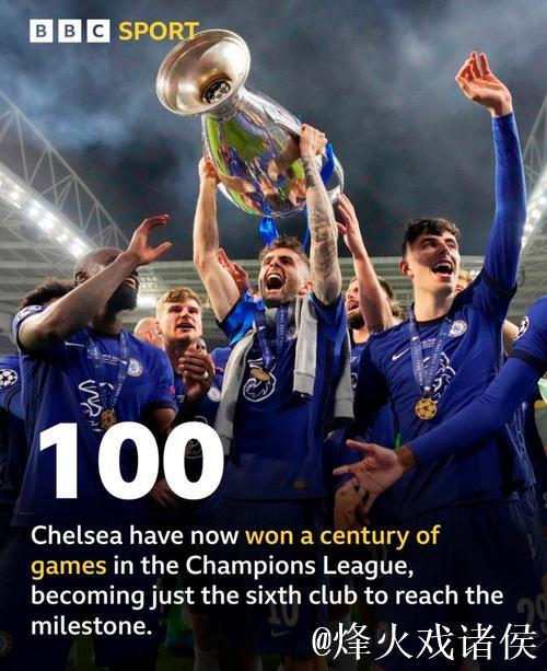 切尔西即将迎来欧冠百场客场里程碑,前百场胜率如何? 切尔西即将迎来欧冠百场客场里程碑,前百场胜率如何?