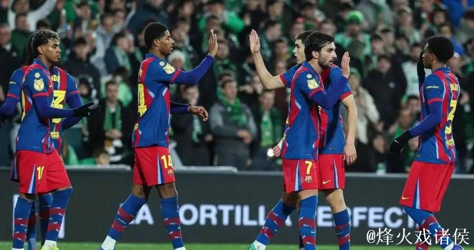 22岁天才4场造7球！国王杯8强诞生，巴萨晋级皇马出局